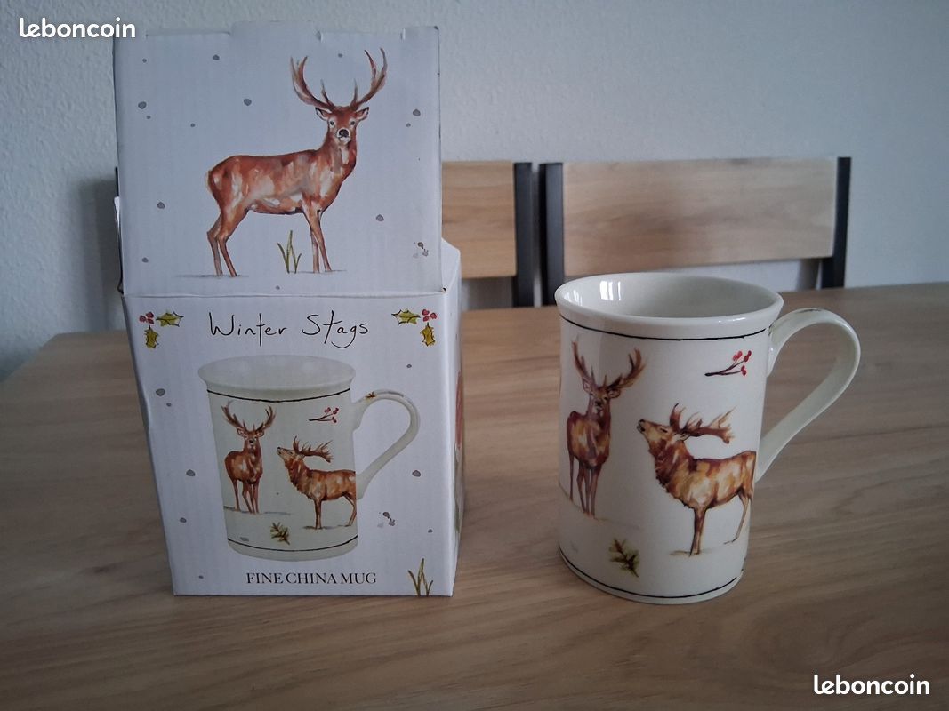 Tasse/mug en porcelaine de haute qualité (Lesser&Pavey) (image 1)