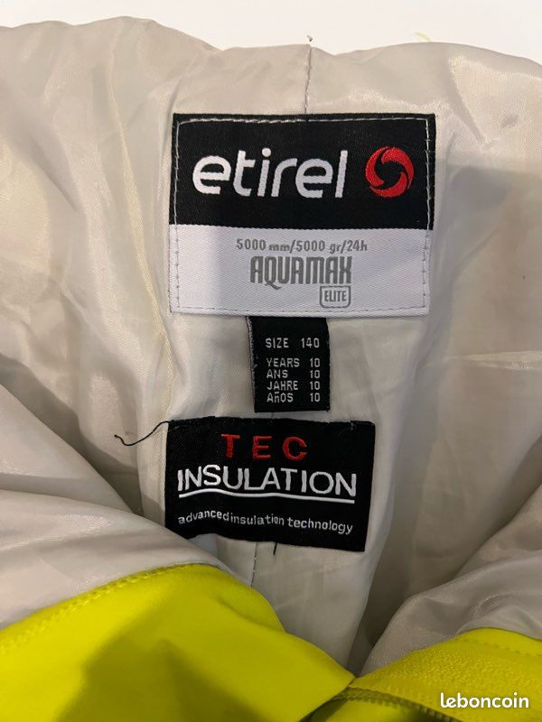 Pantalon de ski 10ans Etirel (image 5)