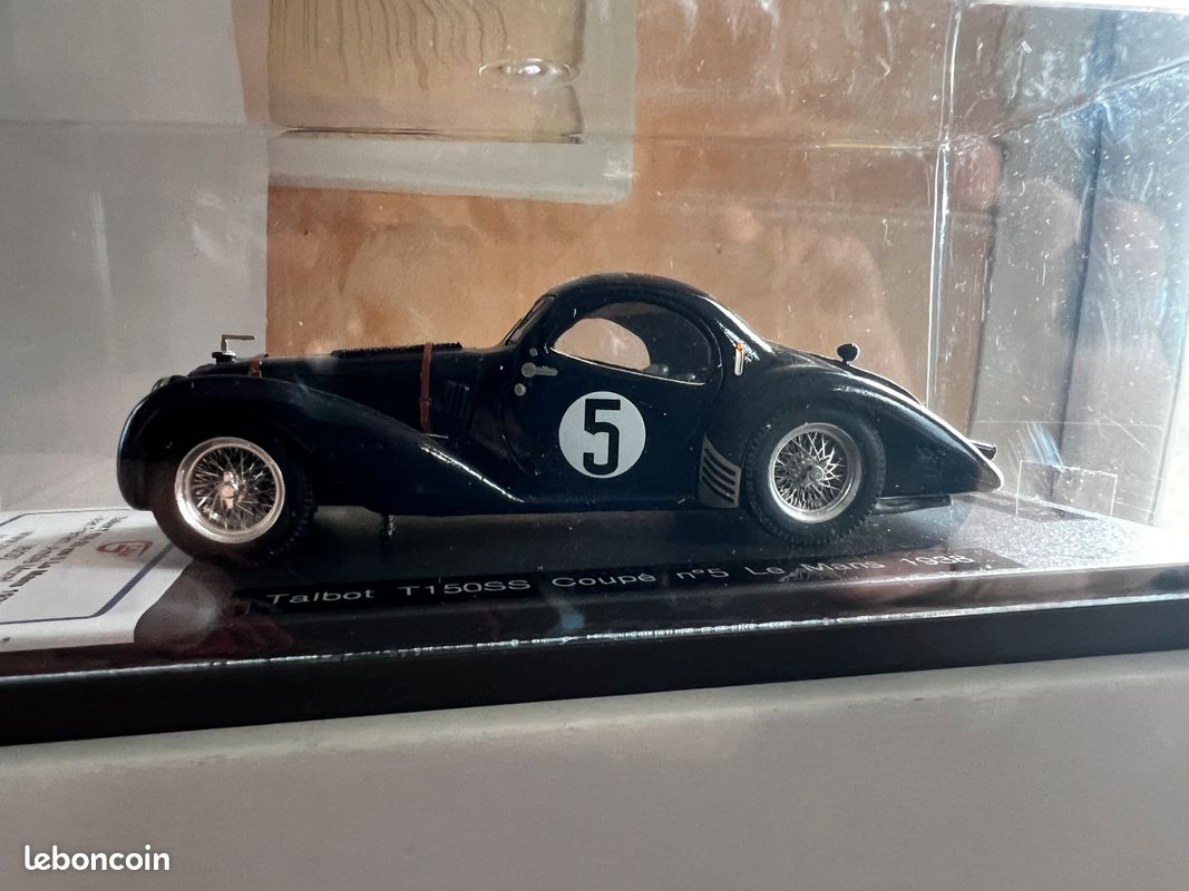Talbot T150 SS #5 - 24 Heures Du Mans 1938 - GCAM 1/43 - Édition Limitée - NEUF