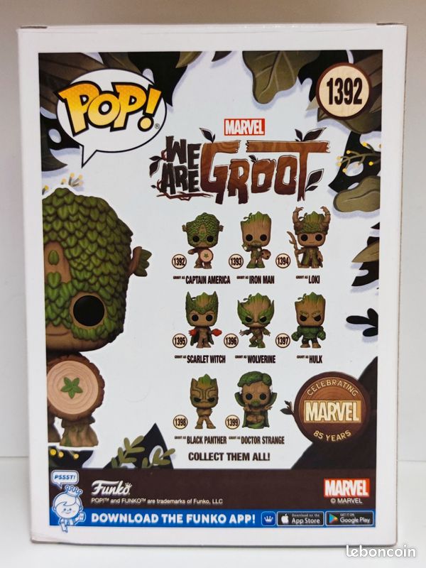Funko Pop! Marvel: We are Groot - Wolverine | Goodies Officiels Superheroes - Figurine Vinyle à Collectionner - Idée Cadeau Anniversaire pour Fans et Collectionneurs Funko Pop! Marvel: We are Groot - Wolverine | Goodies Officiels Superheroes - Figurine Vinyle à Collectionner - Idée Cadeau Anniversaire pour Fans et Collectionneurs