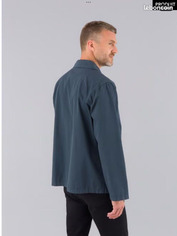 Veste En Coton Agnès B. - Taille M - Couleur Violet - État Parfait Occasion