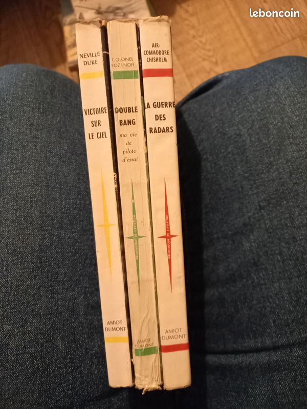 Lot de 3 livres de la bibliothèque de l'aviatio (image 6)