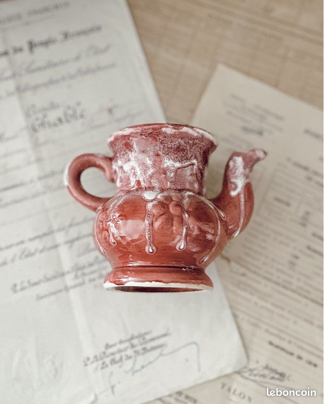 Service à café Poterie Maine Sars Poteries - maison de campagne, shabby chic, vintage cottage (image 13)