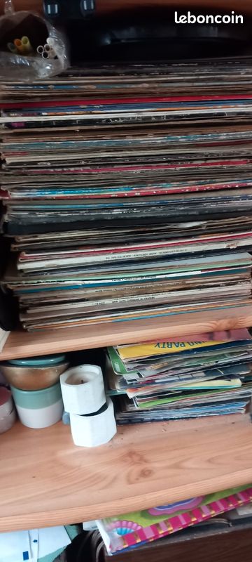 A vendre disque vynil 33 tour accordeon et annee 80 (image 1)
