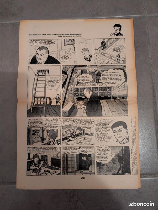 Supplément Classiques Dupuis - Jacques Le Gall contre l'Ombre - 4 - Spirou N°1982 (1976) (image 2)