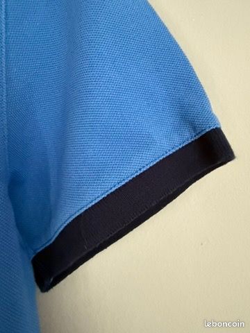 Polo bleu Cyrillus - 12 ans (image 3)