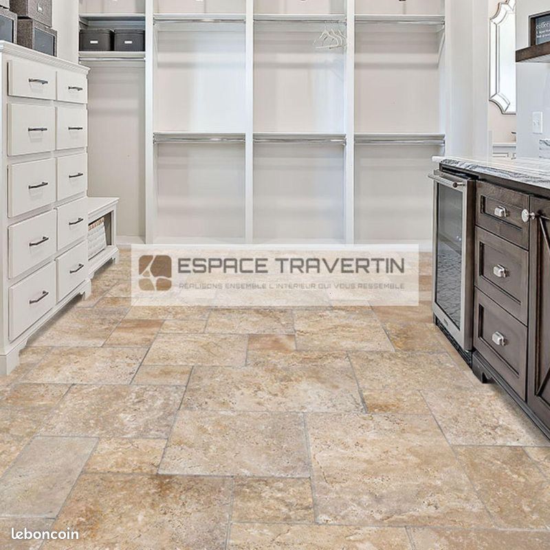 âš travertin interieur ( colle et joint offert ) <<= (image 3)