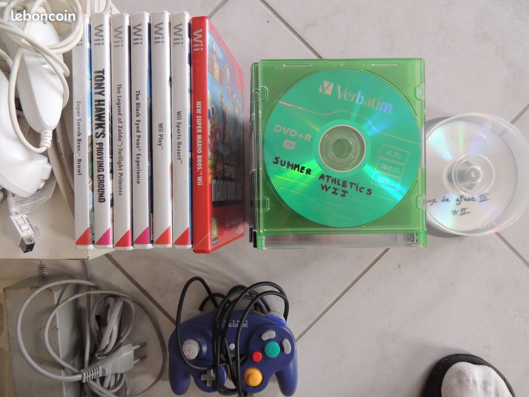 Console WII complete boite et jeux 4 manettes (image 4)