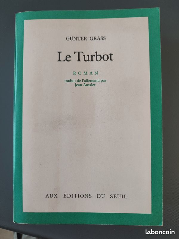 Roman "Le Turbot" de Günter Grass (image 2)