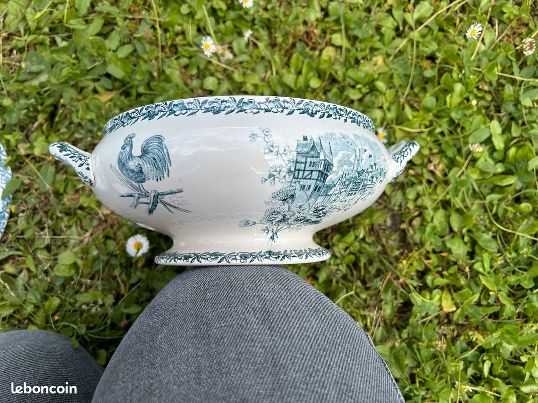 Petite soupière ancienne GBL (image 6)