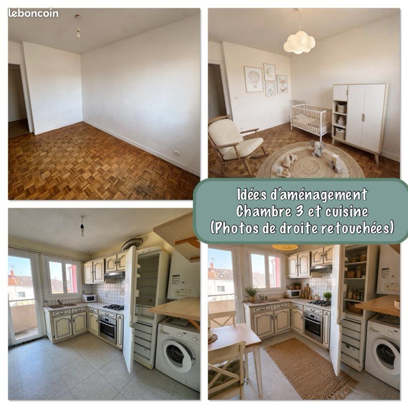 Appartement 4 pièces 69 m² · à La Roche-sur-Yon · 69 m² · 850 €/mois