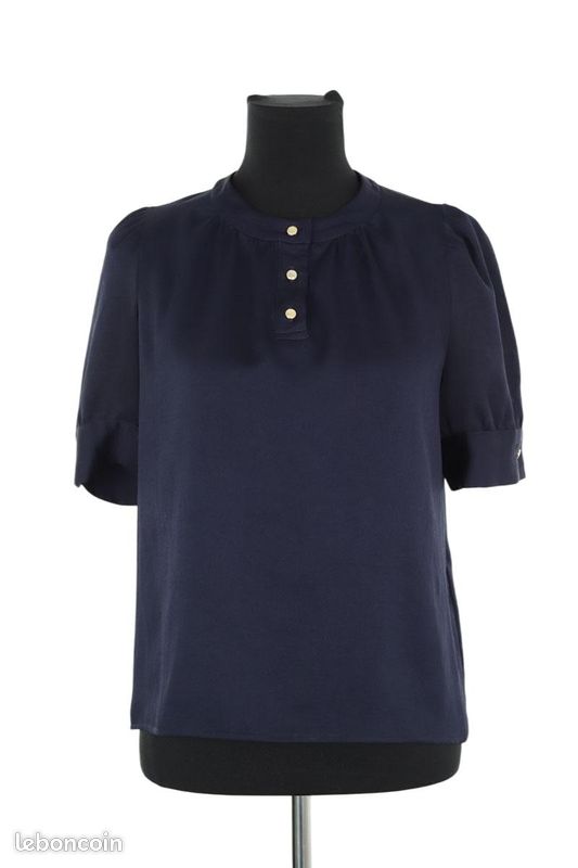 Blouse bleue - Claudie Pierlot (image 1)