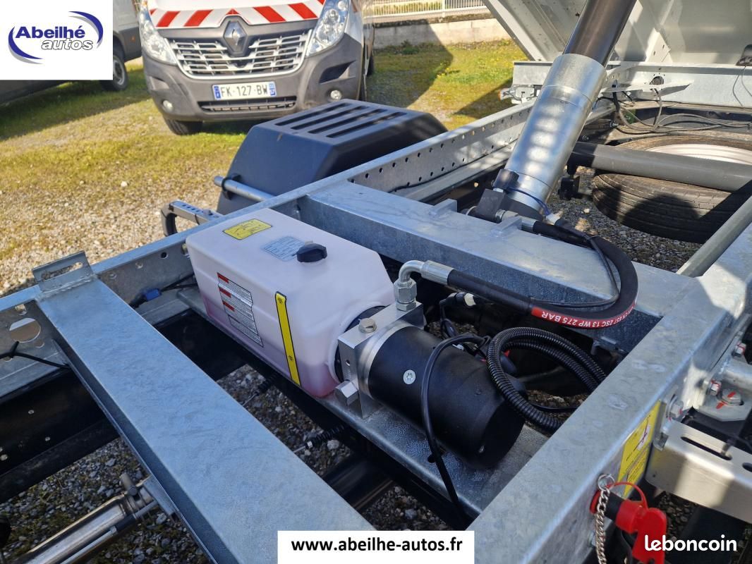 Iveco Daily CHASSIS CABINE 35C16 BENNE+COFFRE EMP 3M75 QUAD-TOR 3PL (image 21)