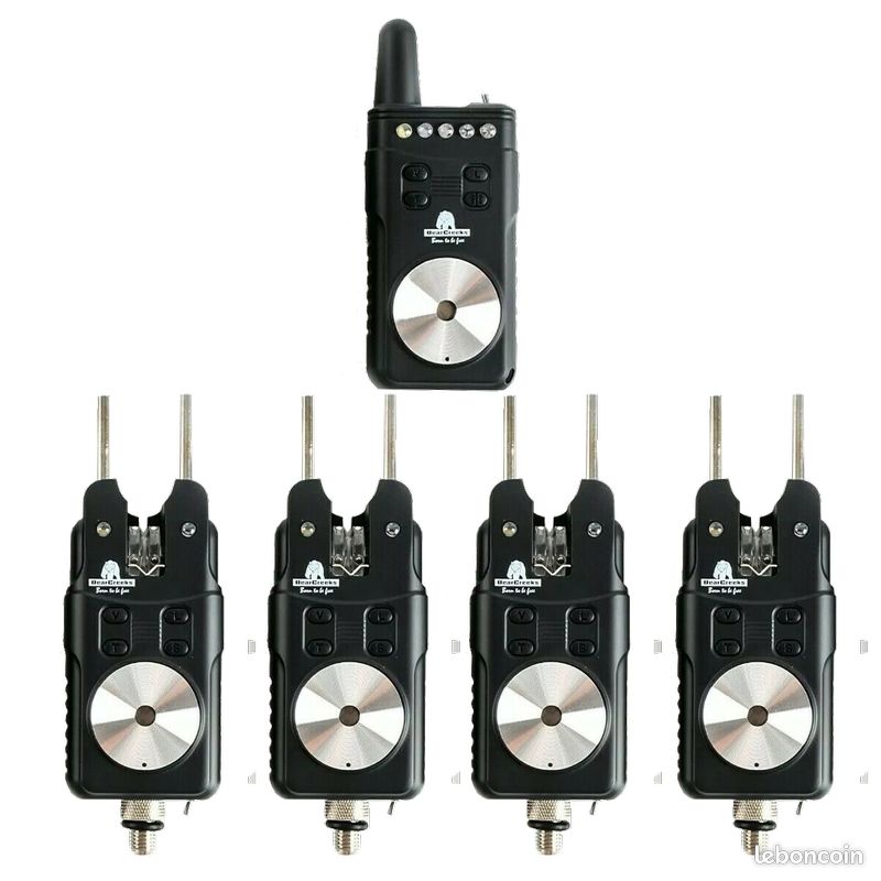Lot De 4 Oreilles Snag-bar En Aluminium – Anti-vent, Compatibles Avec Détecteurs De Touche, Pour Cannes à Pêche
