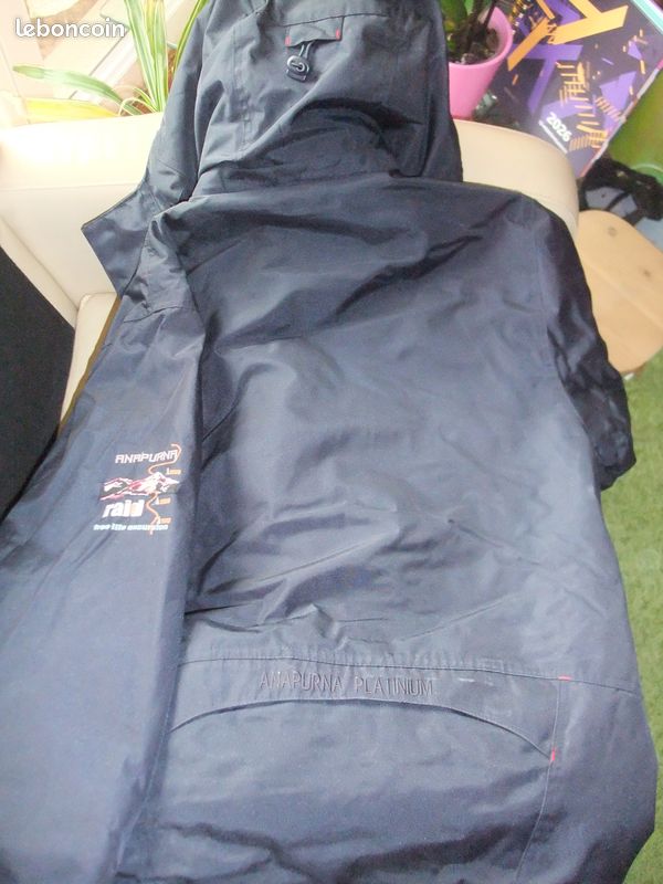 Veste/parka homme ANAPURNA bleu marine S/M Vêtements