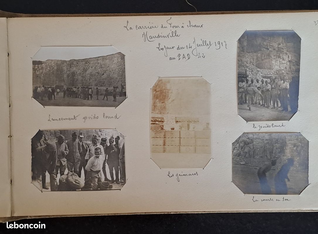GUERRE 14-18 - ALBUM de 158 PHOTOS ORIGINALES - Plusieurs Régiments d'Infanterie: 40è,15è, 116è, 7è, 6è (image 6)