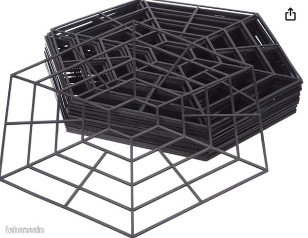 20 Protections flottantes pour bassin, etang ou aquarium– Dispositif Anti-héron ou oiseau ou rapace en Plastique avec Clips de Fixation type toile araignée (image 2)