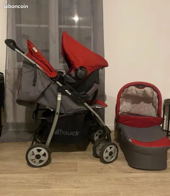 Poussette trio hauck (image 2)