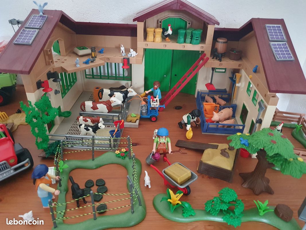 Playmobil ferme tracteur silo 4x4 enclos... (image 20)