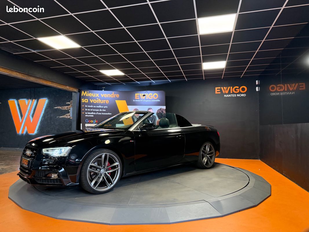 AUDI A5 CABRIOLET 3.0 TDI 220 S-LINE QUATTRO S-TRONIC BVA / BANG & OLUFSEN / SIEGES CHAUFFANTs (image 23)