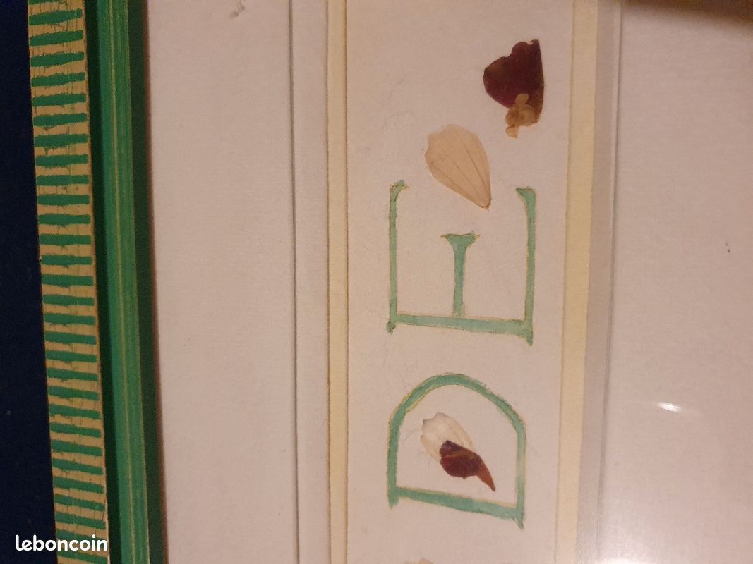 Joli cadre en bois vert prénom "Mathilde" (image 3)