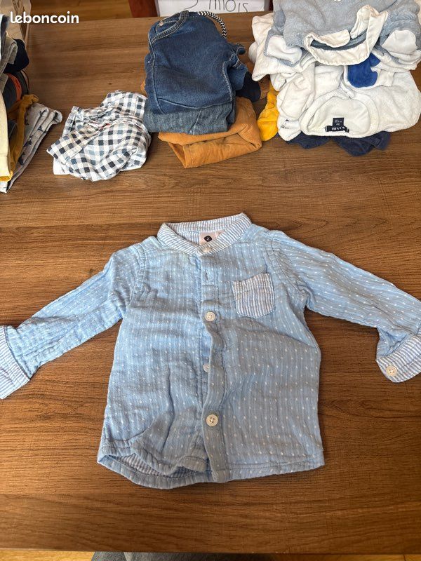 Chemises taille trois mois (image 4)