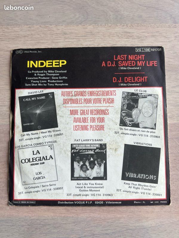 Vinyle funk indeep (image 2)