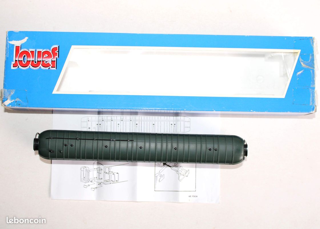 JOUEF Voiture OCEM 2e Classe + Fourgon PLM 5110 - HO NEUF (n°4)
