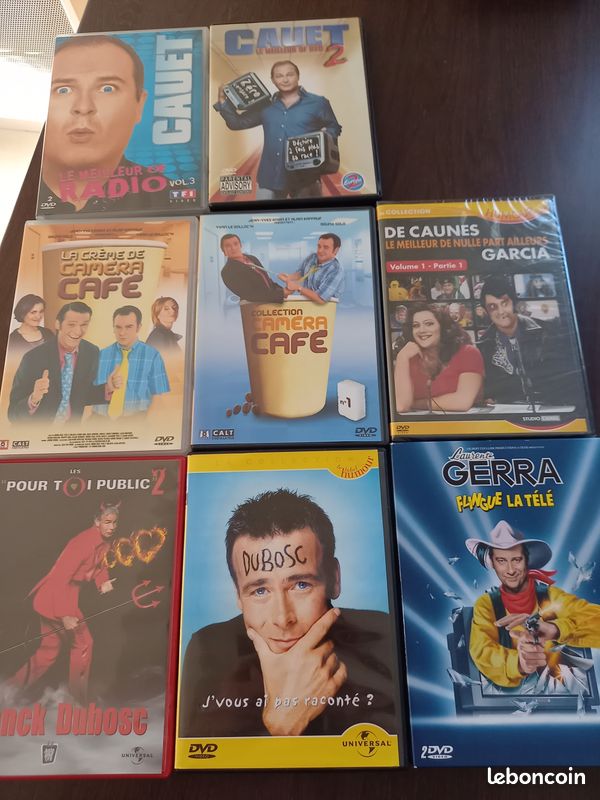 Lot de 8 dvd humoristique (image 1)