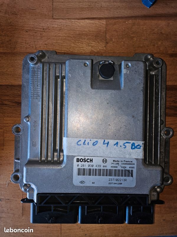 Calculateur moteur renault clio 4 dci bosch ref: 0281030439 (image 1)