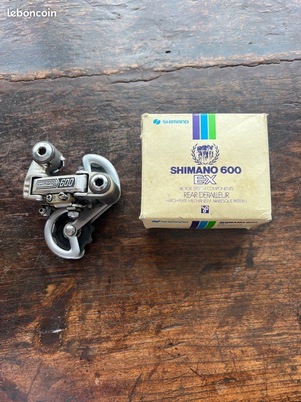 Dérailleur arrière shimano 600 vélo course vintage