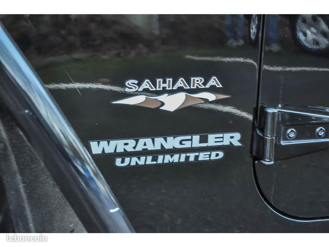 JEEP WRANGLER 3.6i - BVA 2016 Unlimited Sahara (image 9)
