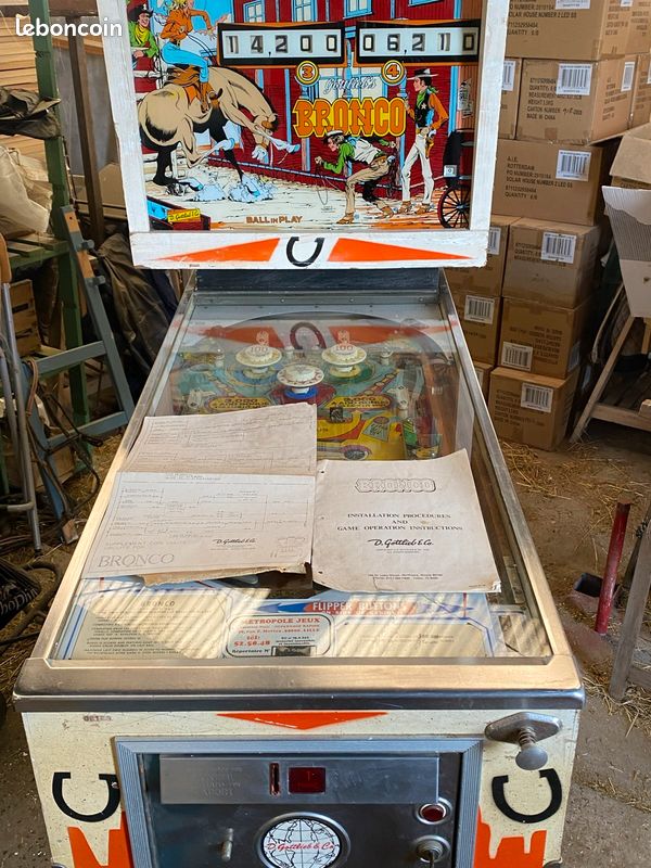Flipper Gottlieb Bronco (image 1)