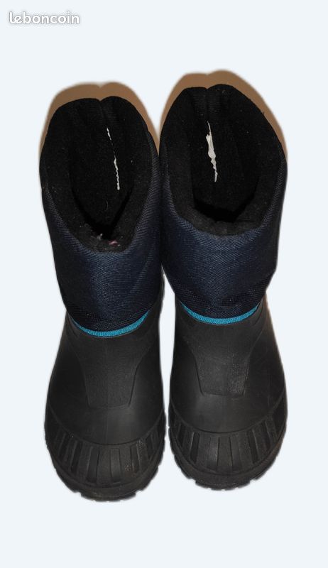 Bottes de neige chaudes imperméables de randonnee - sh100 - enfant- quechua – T28/29 (image 2)