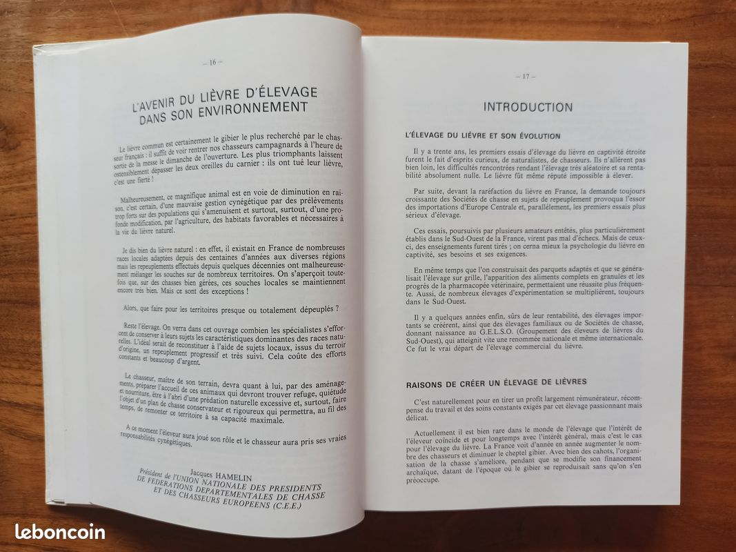 Comment créer et conduire un élevage de lièvres. Bernard Olier et Pierre Montet. Éditions La maison rustique / Société Nouvelle France-Gibier. 1987. Septième édition (image 13)