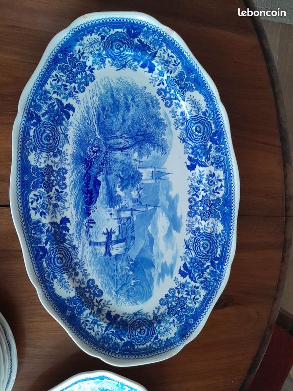 Service Villeroy et Boch 41 pieces Burgenland bleu (image 4)