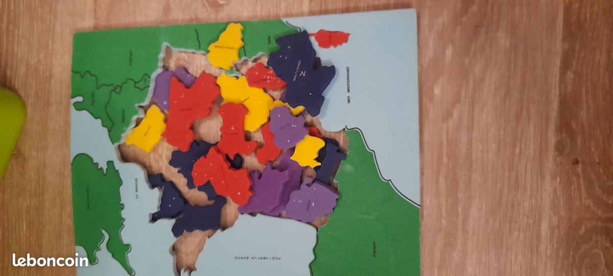 Jeu carte France en mousse (image 1)