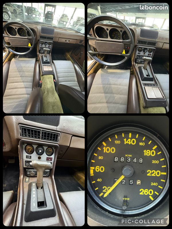 PORSCHE 944 2.5L 163ch de 1982 Essence Superbe état 88.348Km certifiés (image 4)