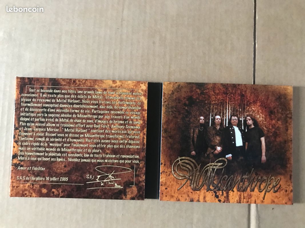 CD - METAL HURLANT - misanthrope (image 2)