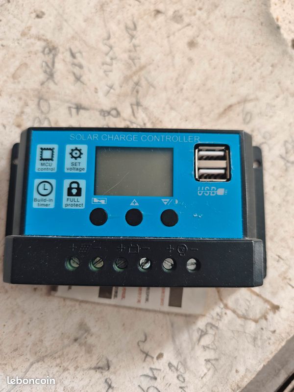 Panneau solaire 12v 130w + régulateur de charge pour camping car van fourgon autre (image 6)