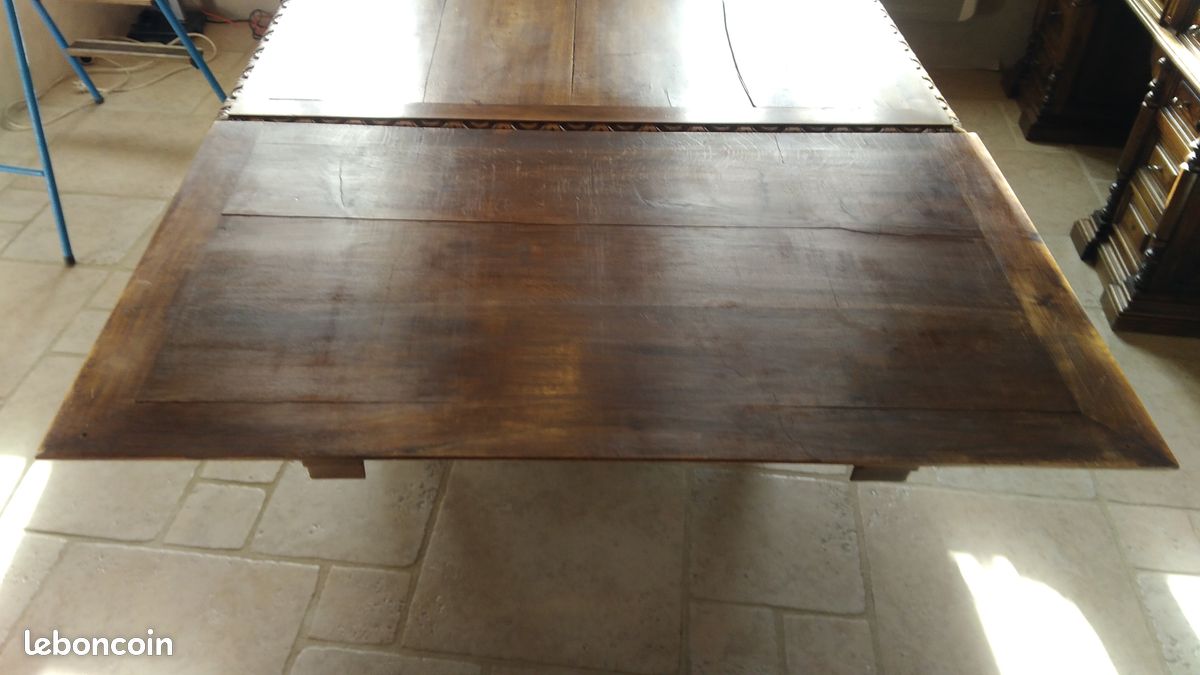 Table de salle à manger avec 2 allonges (image 7)