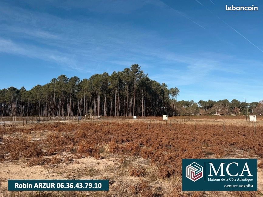 Terrain 580 m² Vielle Saint Girons · à Vielle-Saint-Girons · 97 000 €