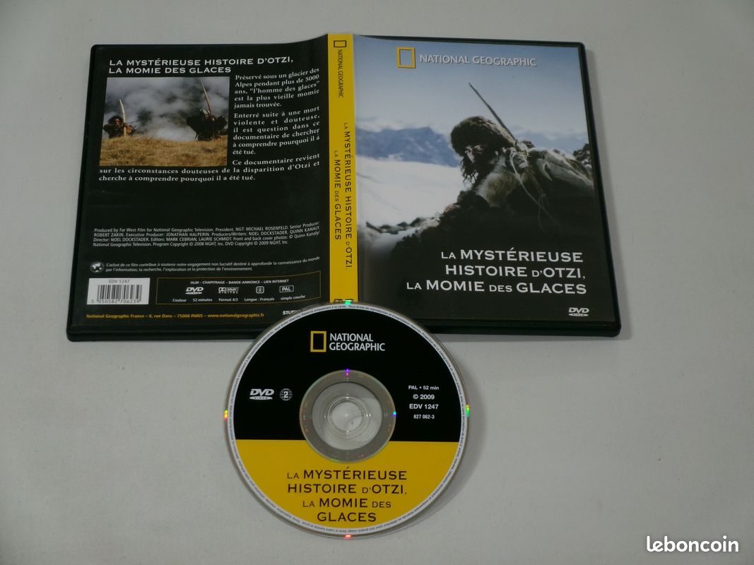 DVD La mystérieuse histoire d'Otzi (documentaire, 2009) (image 1)