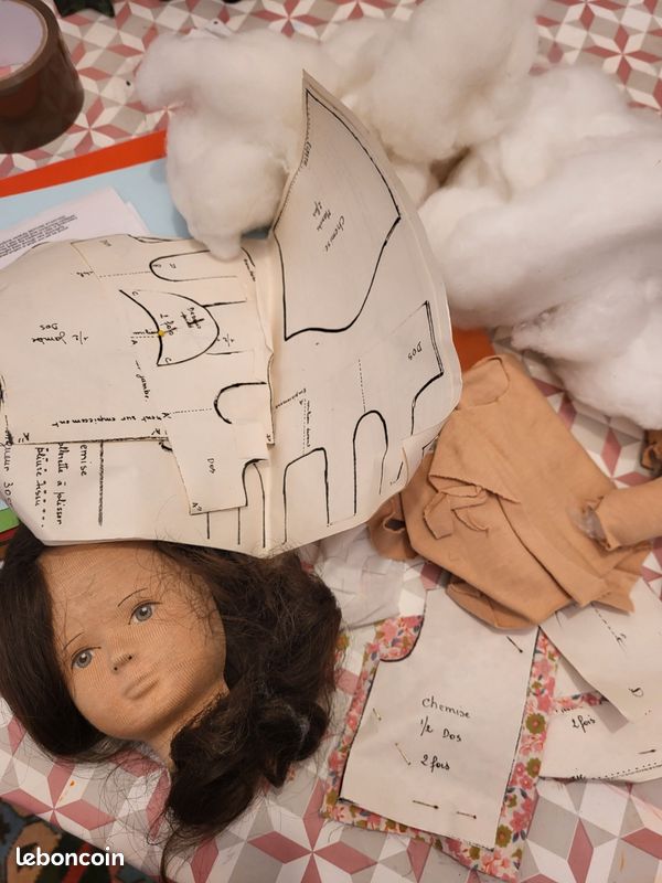 Kit pour fabriquer deux poupees (image 4)