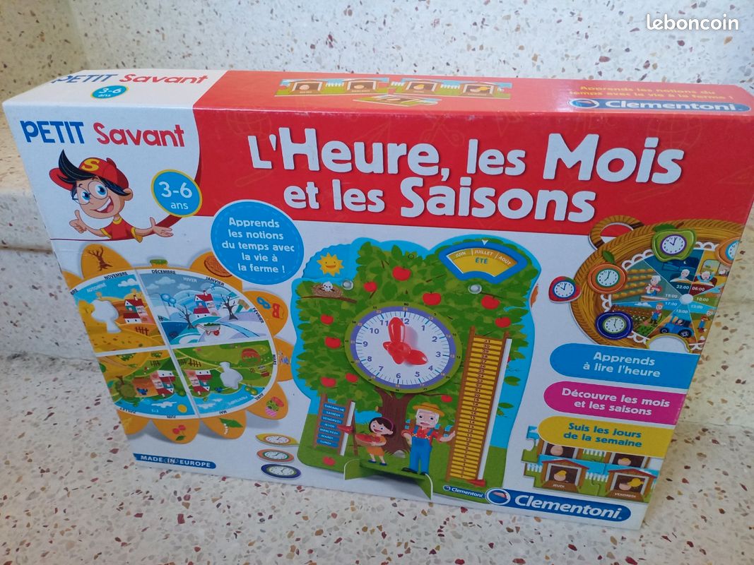 Mon premier puzzle fruits et légumes Clementoni - Un jeu éducatif et