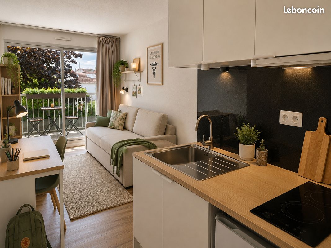 Appartement 1 pièce 15 m² · à Bordeaux · 15 m² · 96 000 €