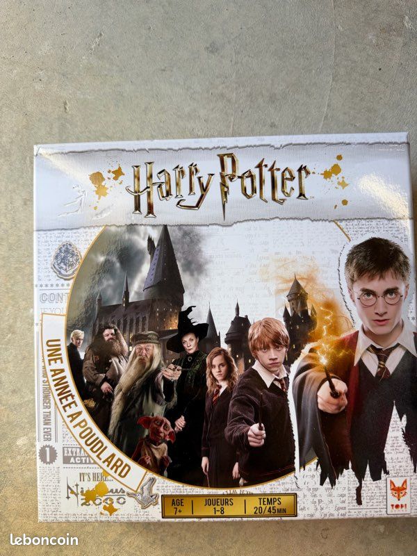 Jeu de société Harry Potter une année à poudlard (image 1)