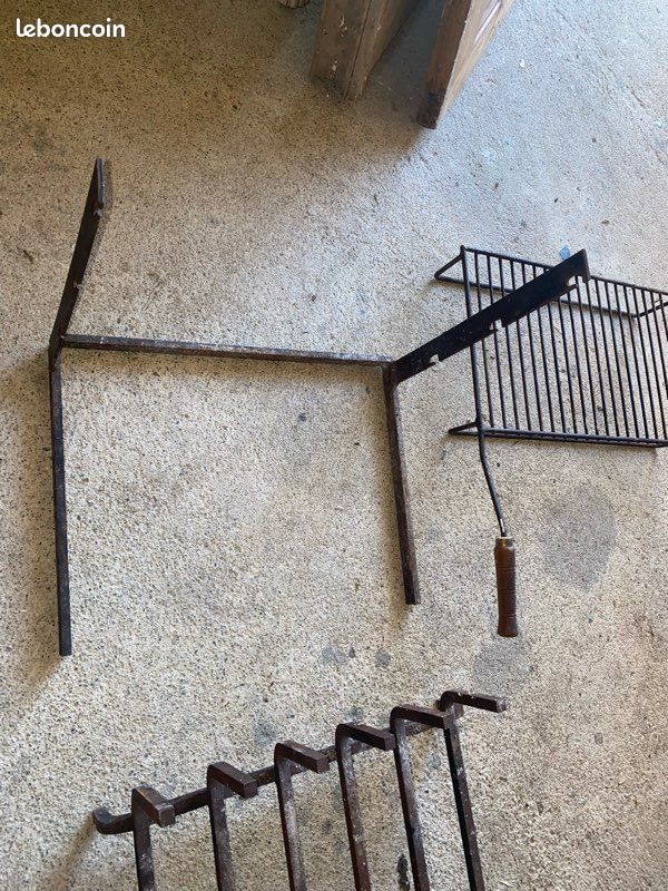 Grille barbecue pour cheminée ouverte intérieur ou extérieur (image 5)