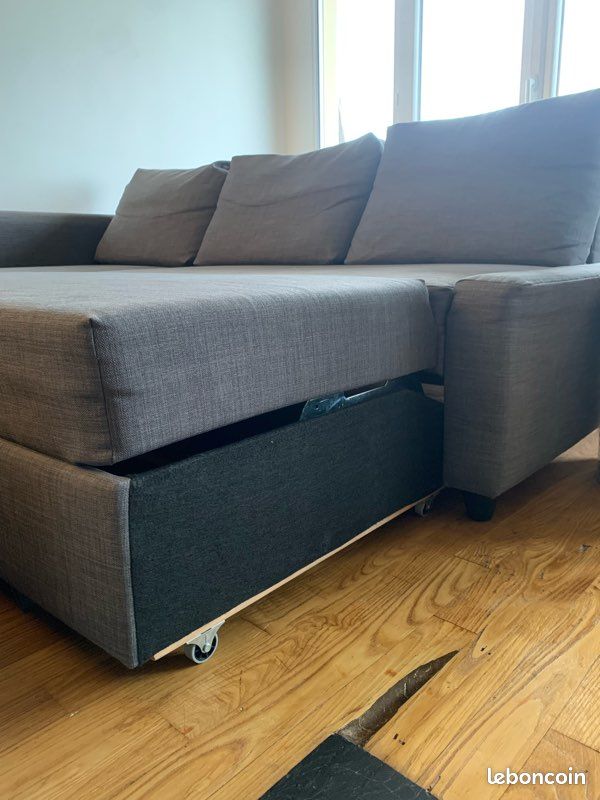 Canapé convertible angle et rangement IKEA FRIHETEN (image 7)