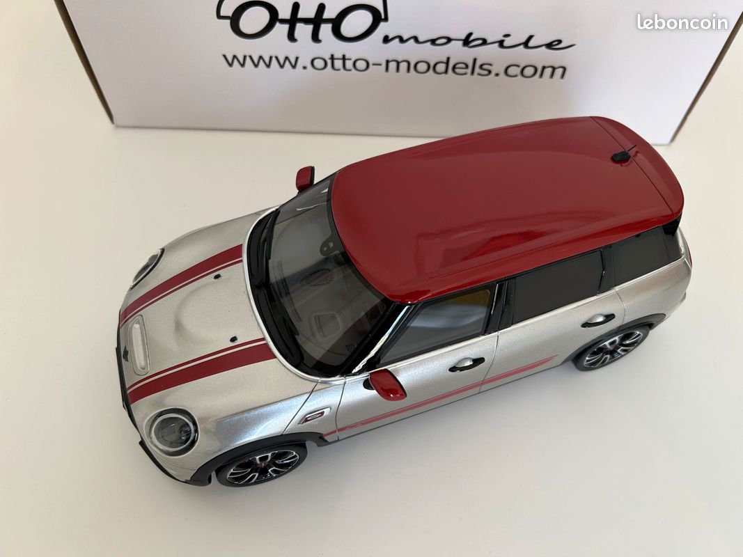 Mini Clubman (F54) JCW Année de construction 2021 argent 1:18